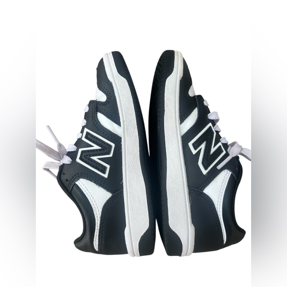 New Balance 480 black and white lace up tennis shoes Sneakers boys size 12 - Picture 6 of 12